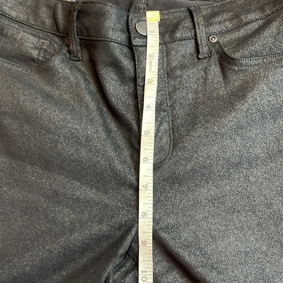 NYDJ Alina Skinny Stretch Jeans size 6, black New - Picture 12 of 13